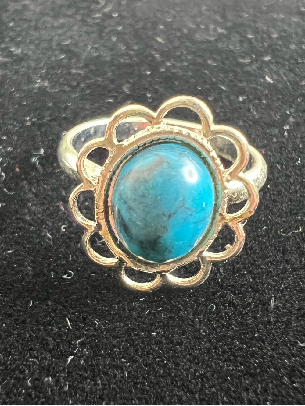 Brand New-Faux Turquoise Ring